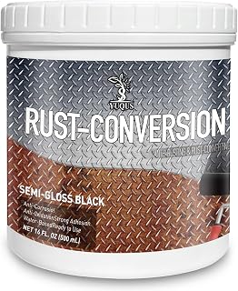 YOA Rust Converter is Suitable for Indoor and Outdoor use; Construction; Industrial Equipment, Home Renovation, Shipbuilding and Repair; Rail Transportation; Chemical and Energy Industries.16 oz