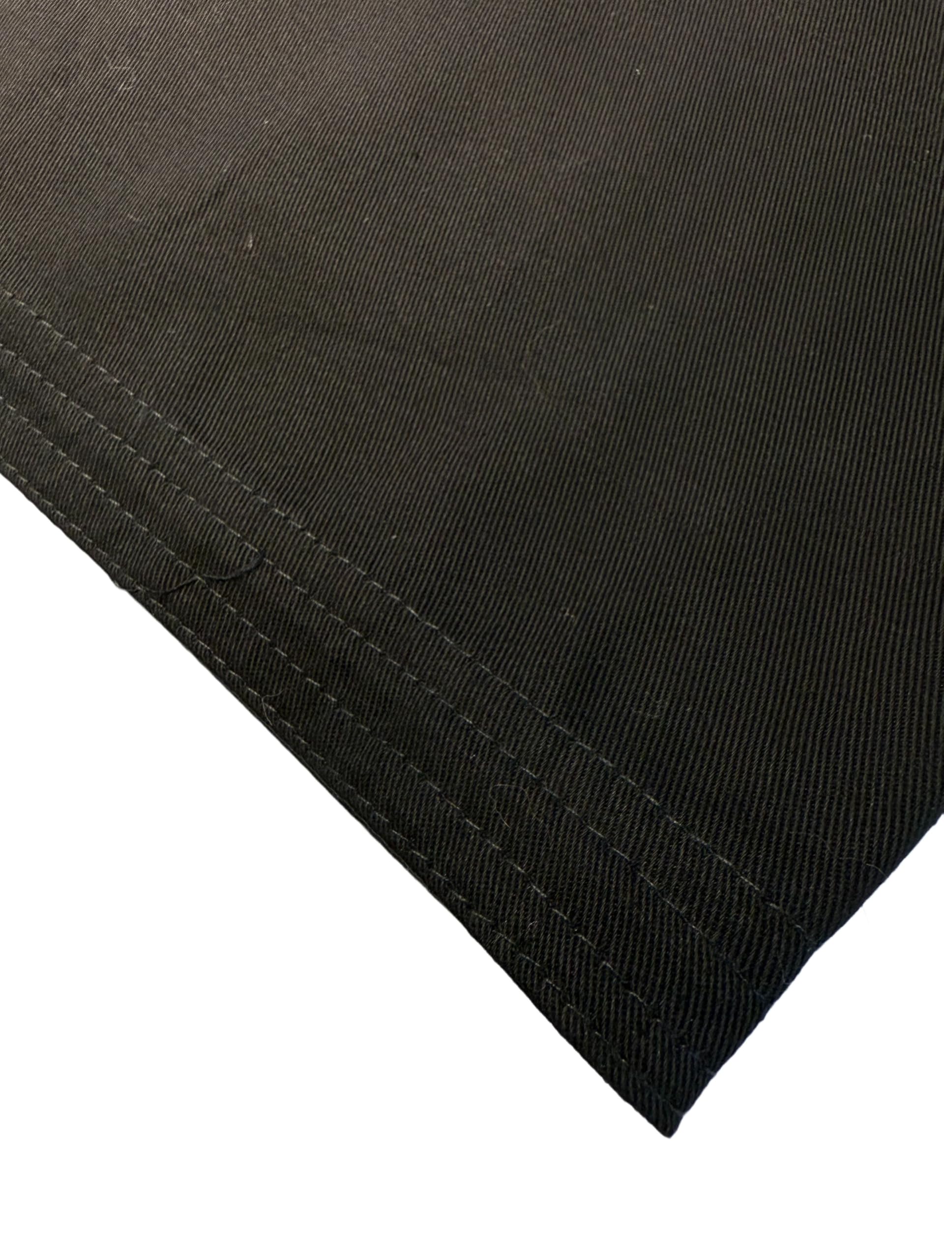 Baumwollhose Kick Pant Traditional Basic Karate Hose 8 UZ schwarz 100% Baumwolle Kampfsporthose Kickboxen Taekwondo Kung Fu Herren Damen Kinder