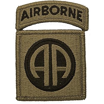 Amazon.com: Army Airborne Rocker Gold Letters Patch: Clothing