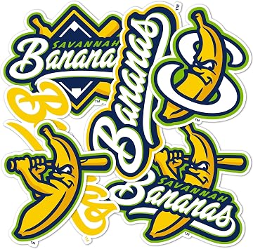 Desert Cactus Savannah Bananas Sticker Decal Vinyl Baseball Laptop Water Bottle Car Scrapbook Type 2-1