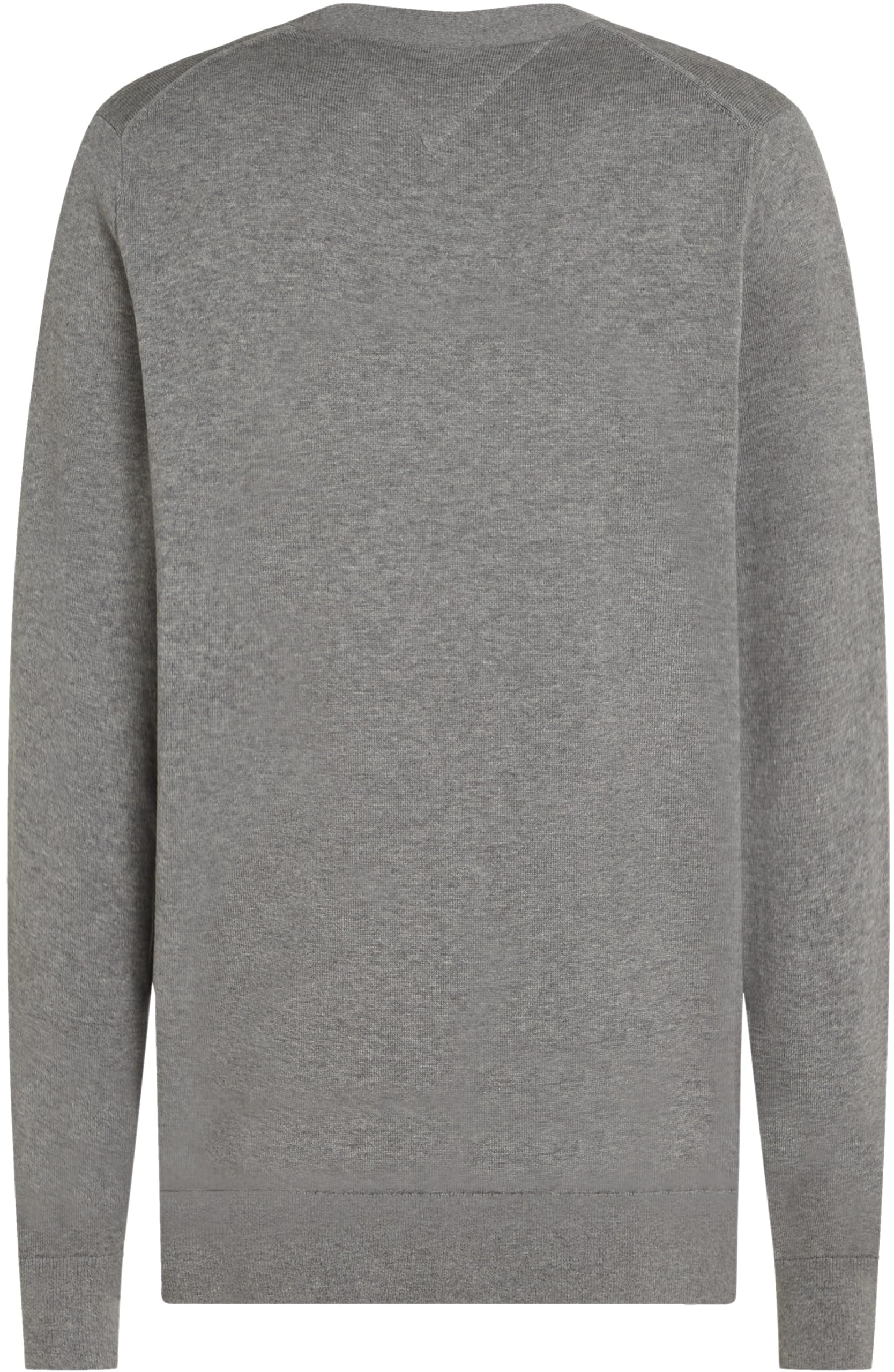 Tommy Hilfiger Herren Strickjacke Cardigan Essential Cotton mit Knopfleiste
