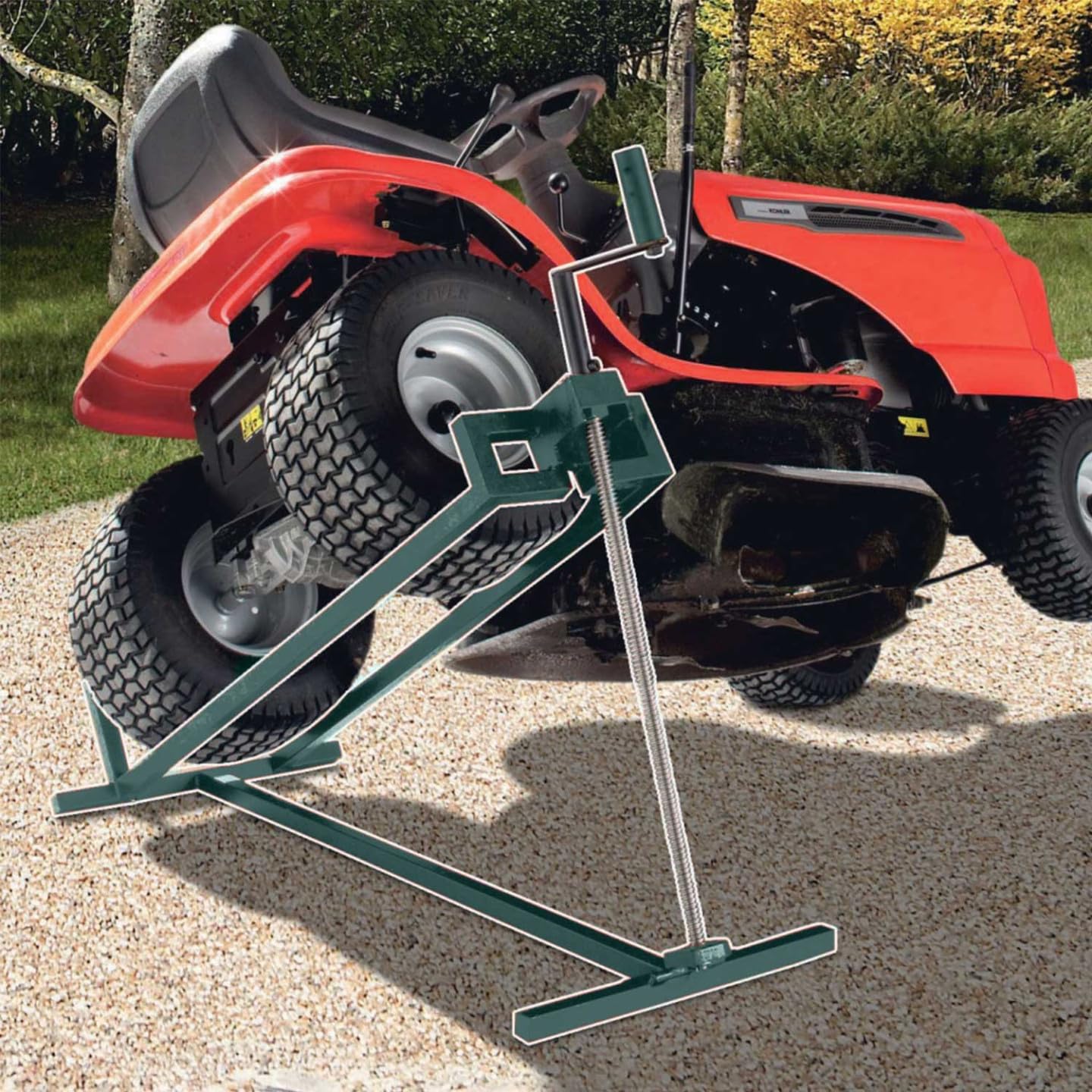 Probache - CRIC Leve Tracteur Tondeuse 400 kg