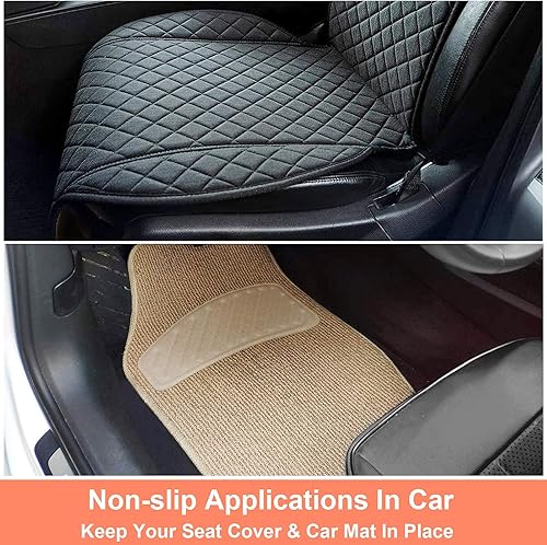 Miniatura 3 de KAEGREEL Cinta de velcro con adhesivo para automóviles y caravanas, cinta adhesiva resistente a altas temperaturas para alfombrillas de automóvil,