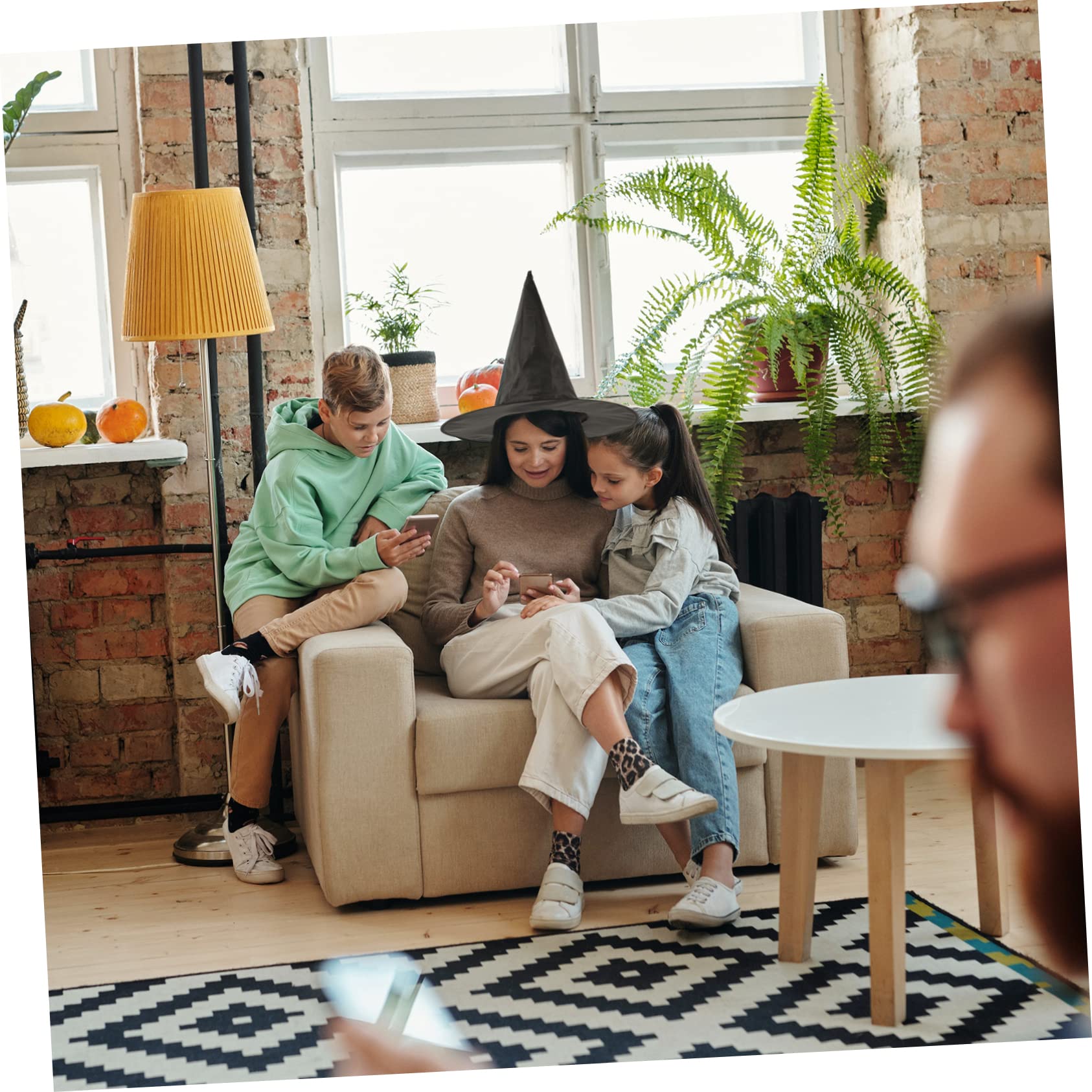 GALPADA Halloween-hexenhut Hexenkostüm Haarband Hexenhüte Masse Zaubererhut Party Großer Hexenhut Abschlussball Requisiten Hexenkostümhut Stahldraht