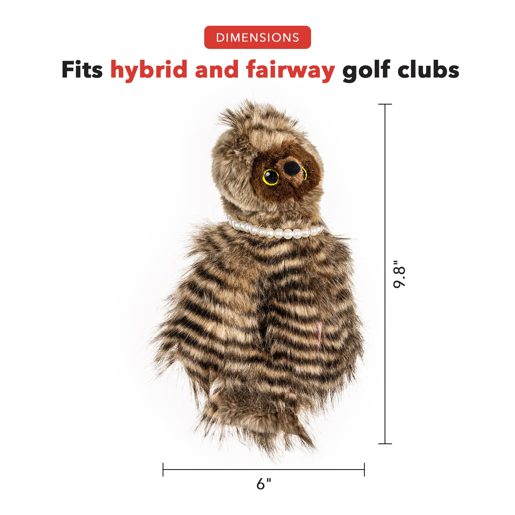 Amazon.co.jp: Daphneのヘッドカバー フクロウハイブリッド