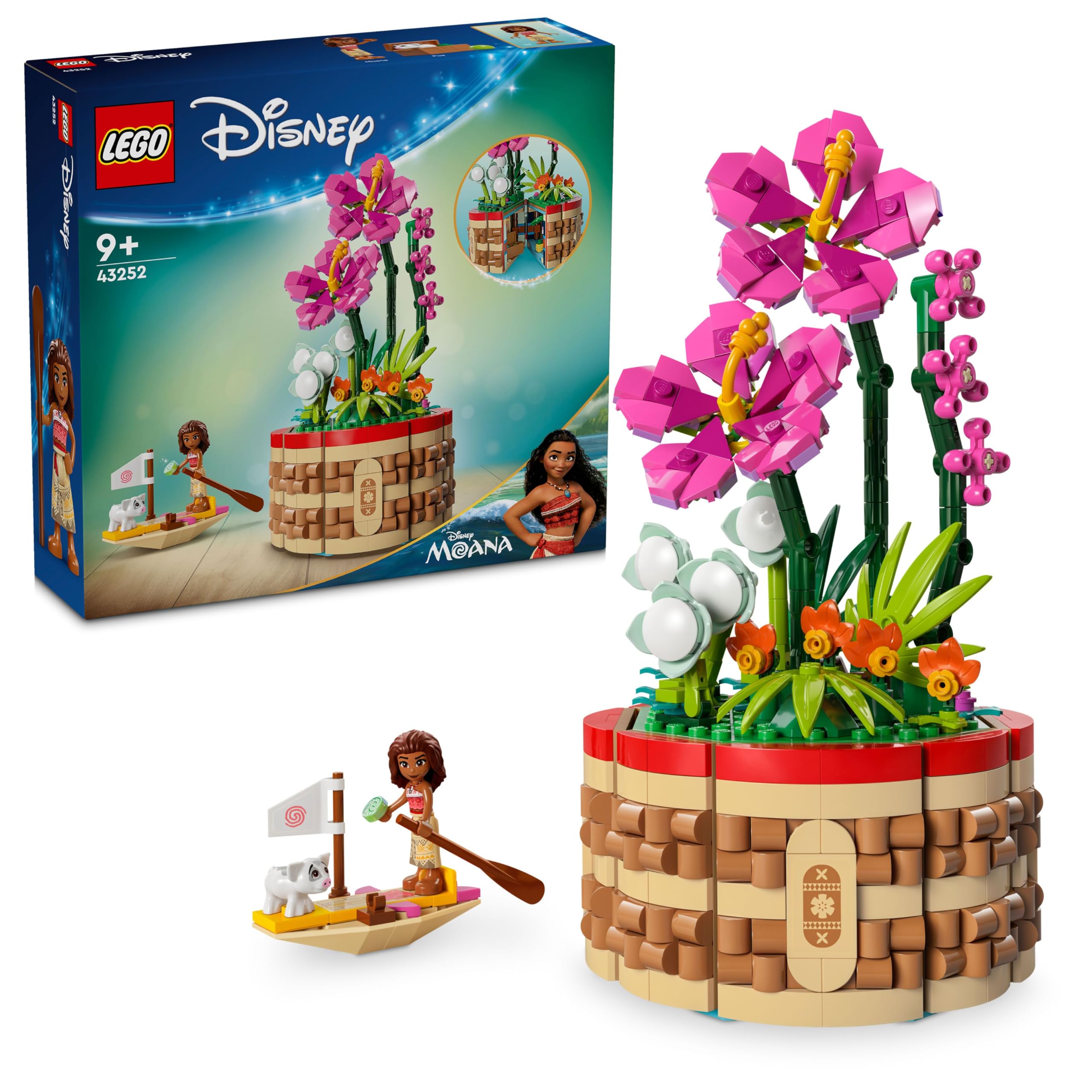 Amazon.co.jp: LEGO 43252 Moana's Flowerpot - Új : おもちゃ