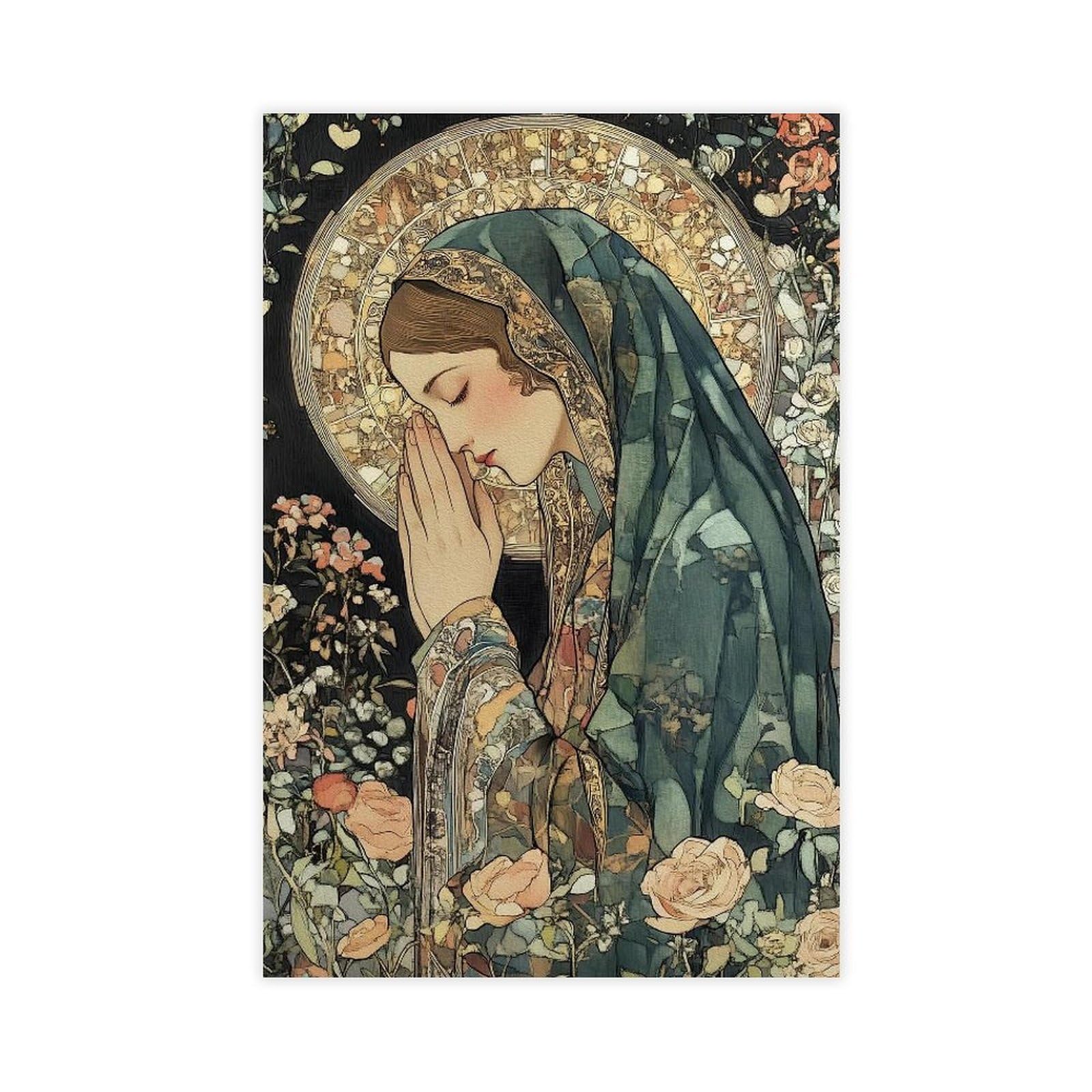 Utgn Mary Magdalene Is Exquisite. Canvas Poster Bedroom Decor Landscape Decor Gift 16X24inch(40X60cm)