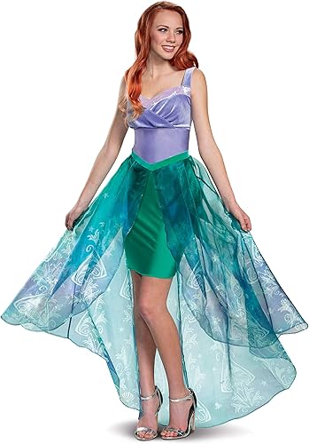 Disguise Ariel Deluxe - Disfraz para mujer (talla grande), diseño de Ariel
