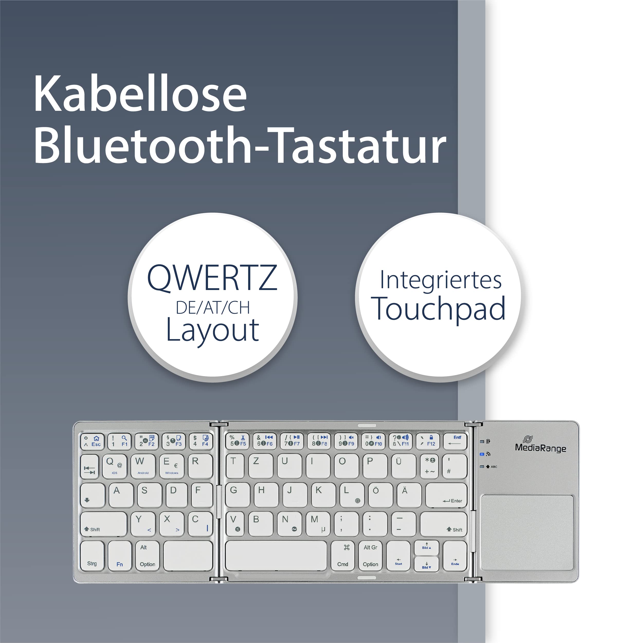 MediaRange Personal Computer, Bianco, Unica