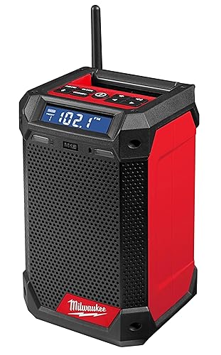 Milwaukee 2951-20 M12 Lithium-Ion Cordless Radio + Charger (Tool Only)