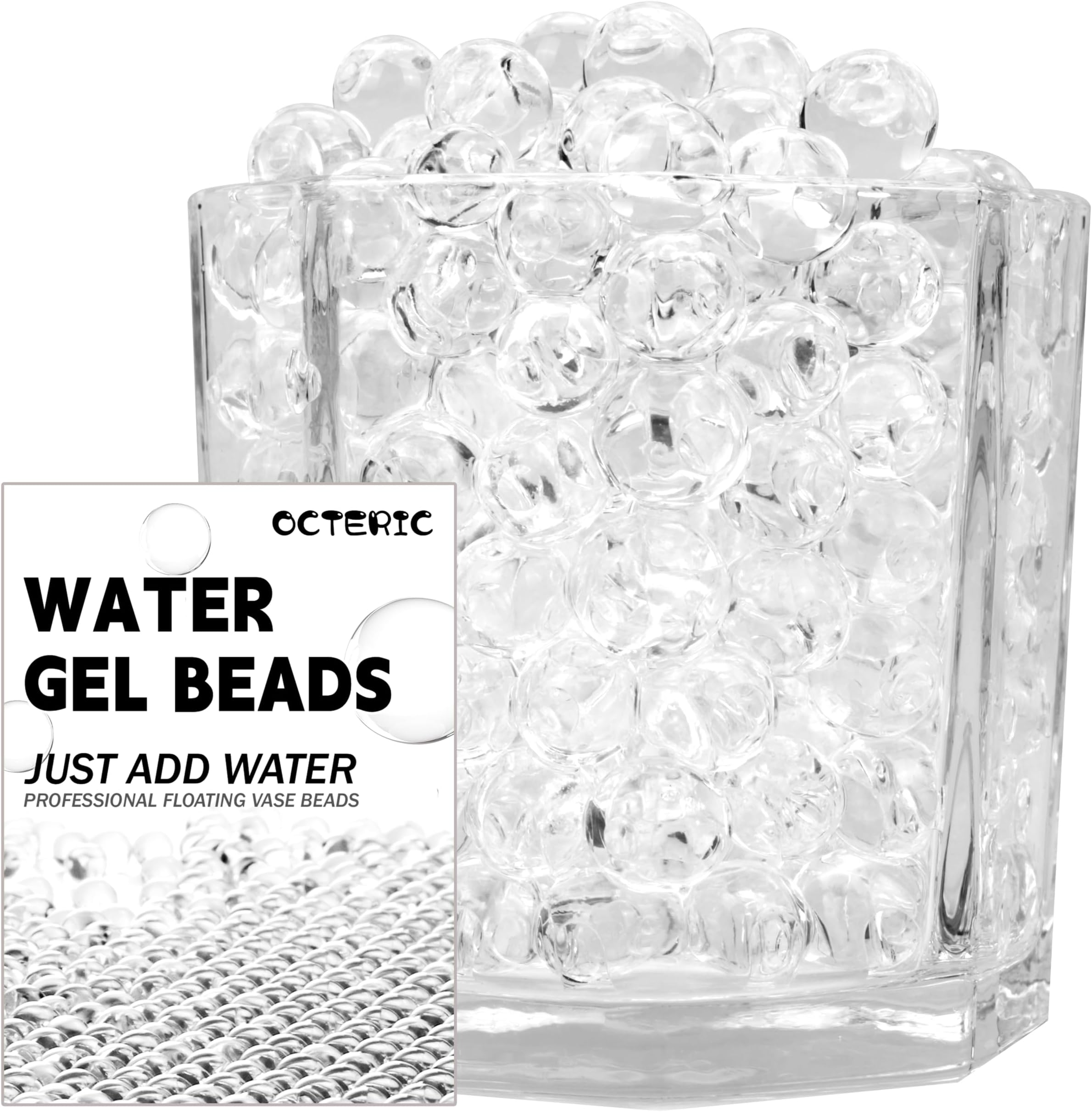 EBOOT 20000 Packs Floral Water Pearls Gel Soil Water