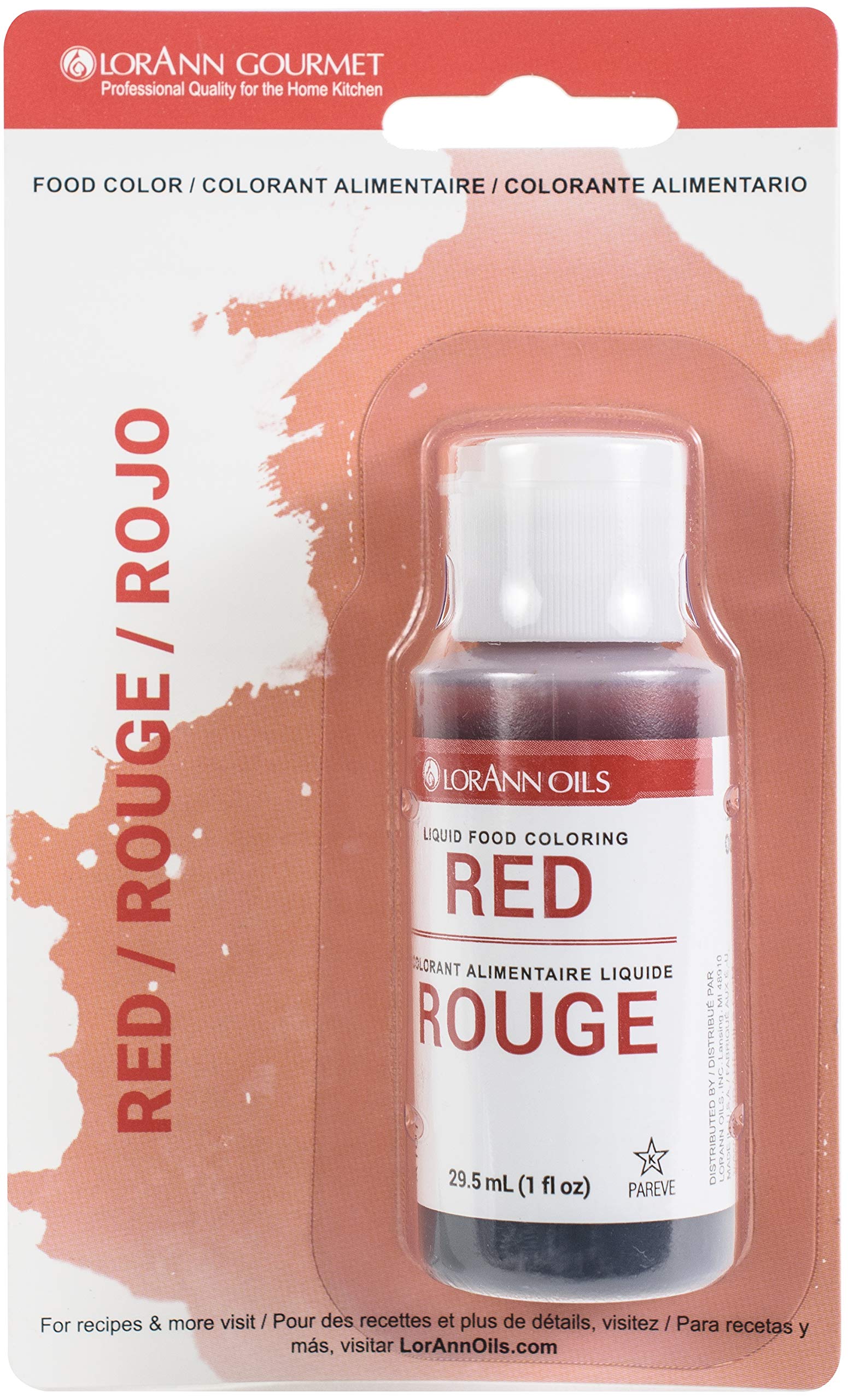 Liquid Food Color 1oz-Red6