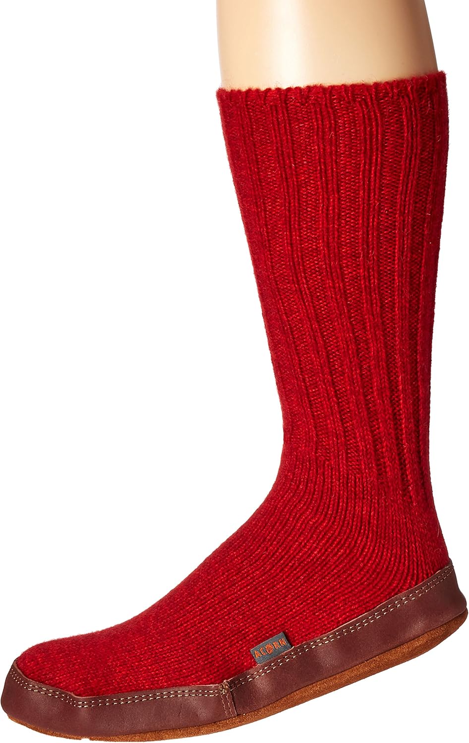 Acorn Women’s & Men’s Original Slipper Socks, Flexible Cloud Cushion Footbed with a Suede Sole, Mid-Calf Length