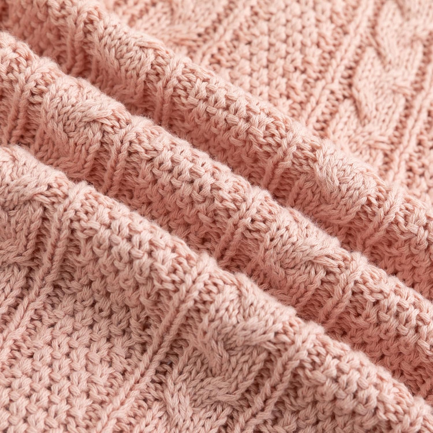 Curipeer Baby Girls Knit Hooded Cardigan Sweater - Image 2