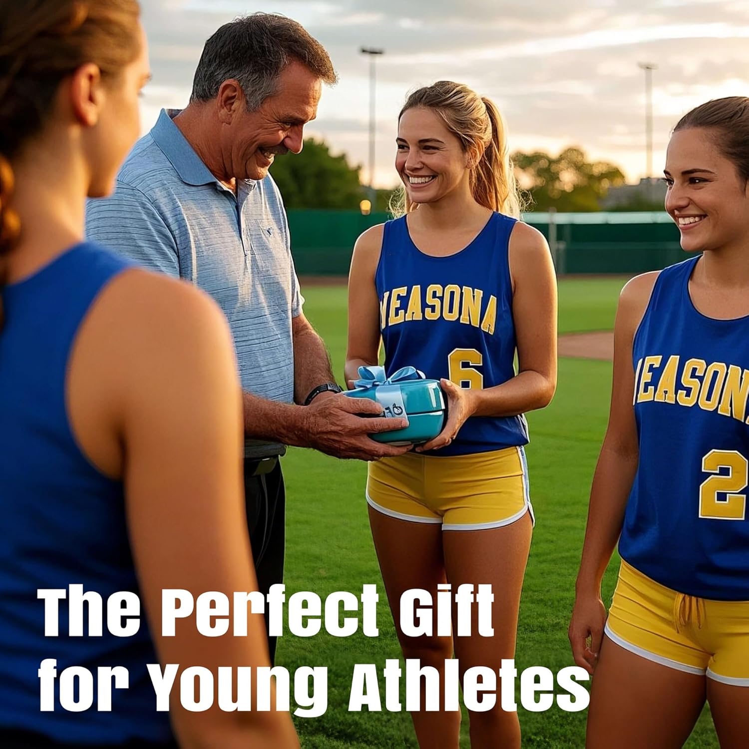 Jeasona Athletic Socks for Teen Girls Gifts for Teenager Women Team Volleyball Softball Stuff Accessories - Image 7