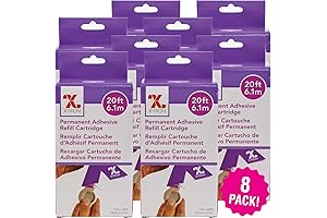 Xyron Sticker Refill Cartridge 8/Pkg, 1.5"X20' Permanent