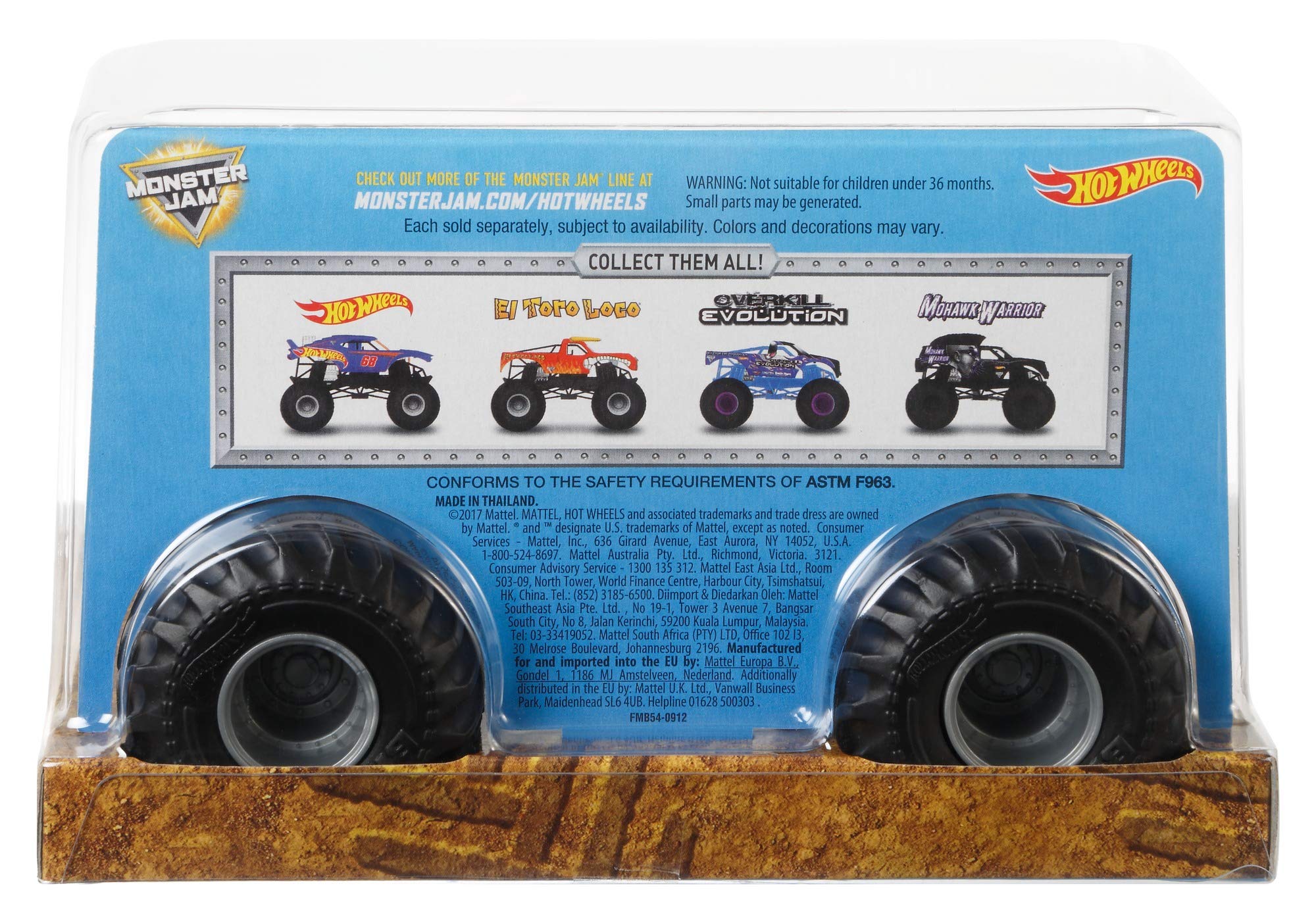 Amazon.com: Hot Wheels Monster Jam Truck, 1: 24 Scale Toy : Toys