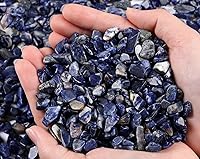 Vista 29 de Grava de Cristal de Obsidiana Negra Pulida, Piedras de Cuarzo de 0.3-0.4" Chips Tipo Guisante, Piedra Natural Triturada, Rocas Pulidas, Gemas