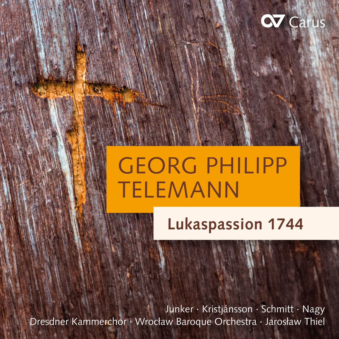 Dresdner Kammerchor Wroclaw Baroque Orchestra Telemann: Lukaspassion... CD New 4