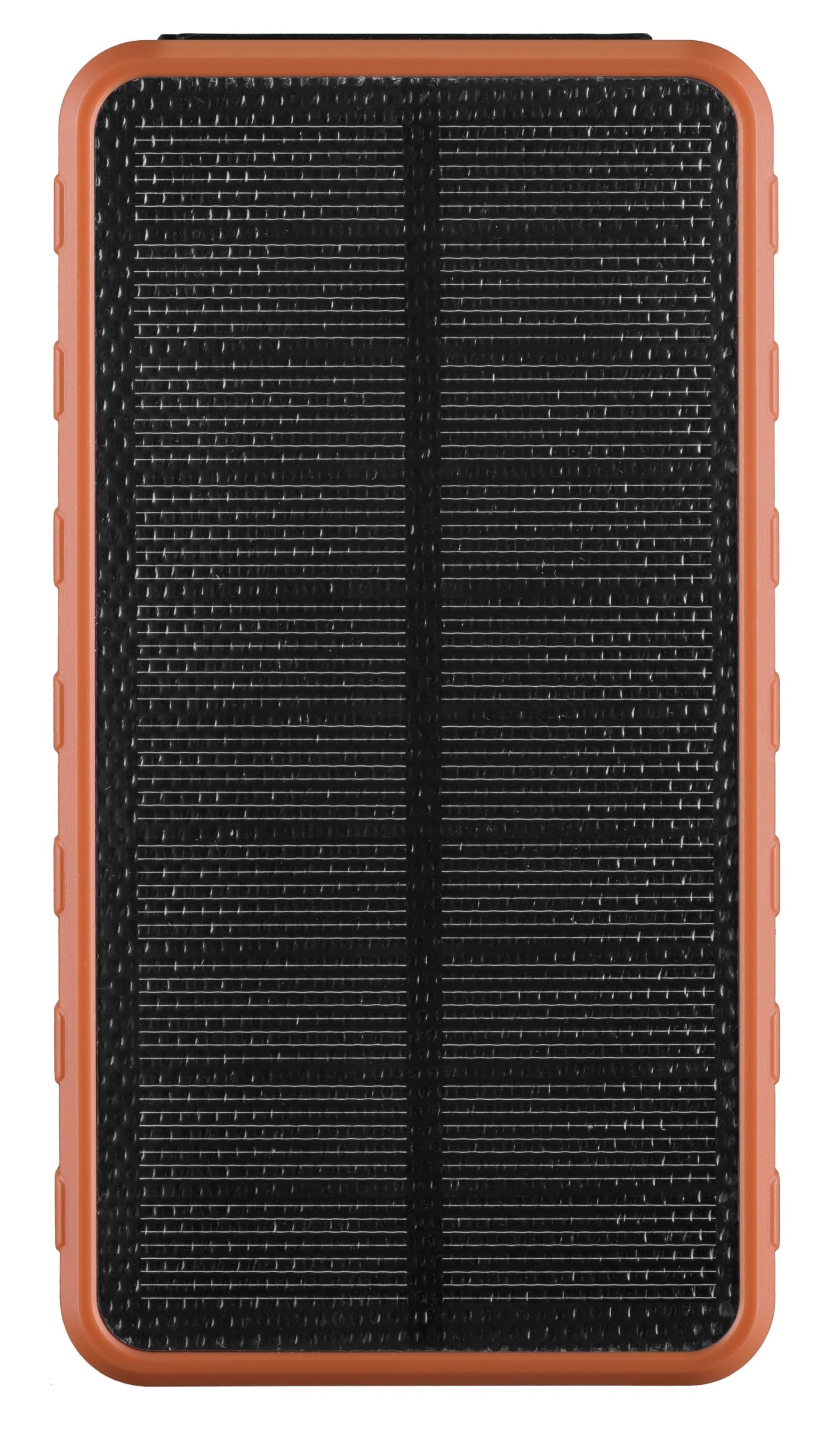 Cellularline - Power Bank Solar - Cargador portátil con Panel Solar ETFE de 1,5 W - Capacidad 10000 mAh - Resistente al Agua y al Polvo USB-C Power Delivery 20W - Naranja