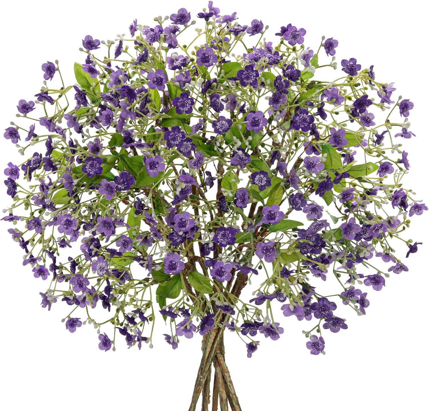DILATATA 9 Pack White Baby’s Breath Artificial Flowers 9 Bundles Gypsophila Fake Silk Stems for DIY Floral Arrangements, Wedding Bouquets, Rustic Farmhouse Home Table Decor