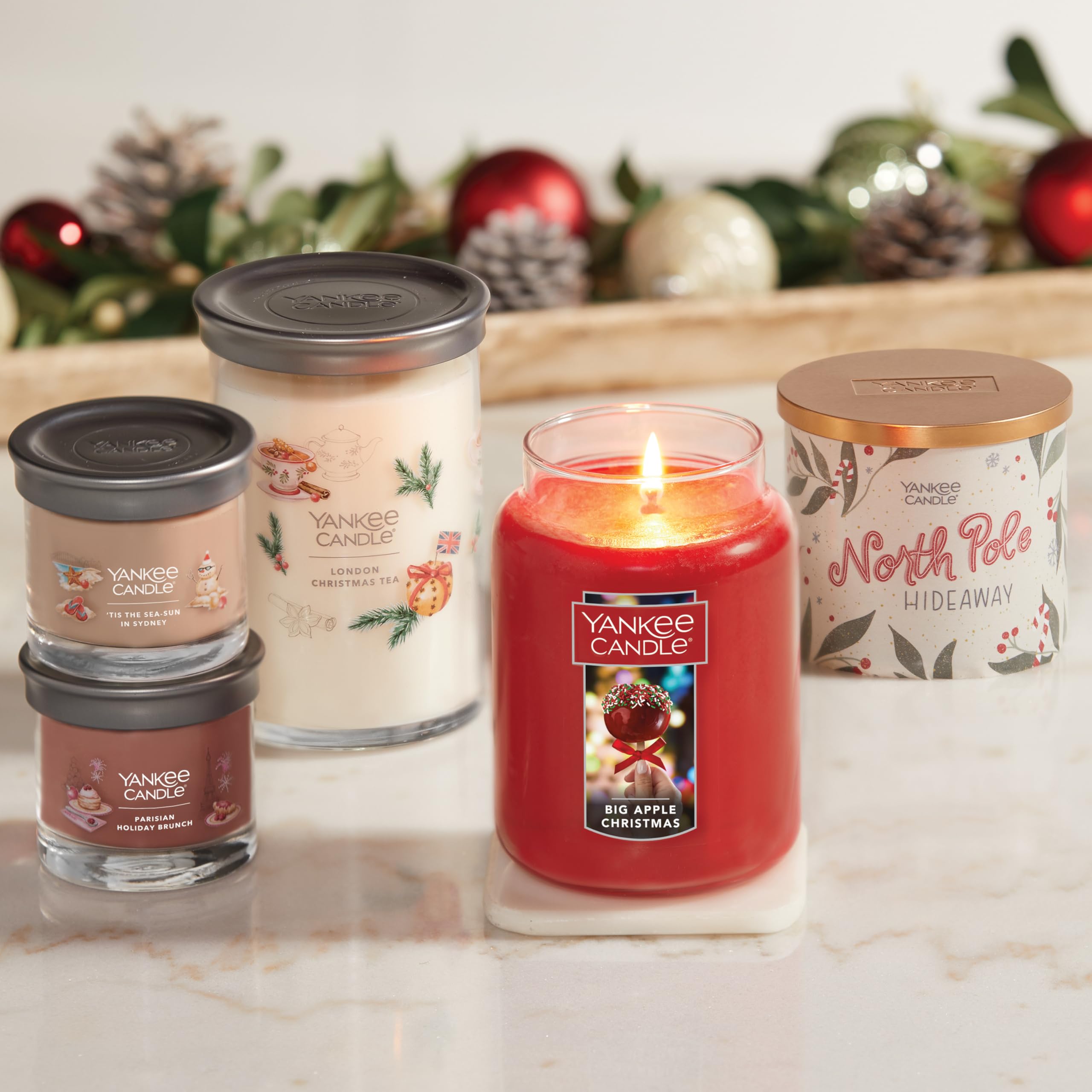 Amazon.com: Yankee Candle North Pole Hideaway 3-Wick Candle : Home