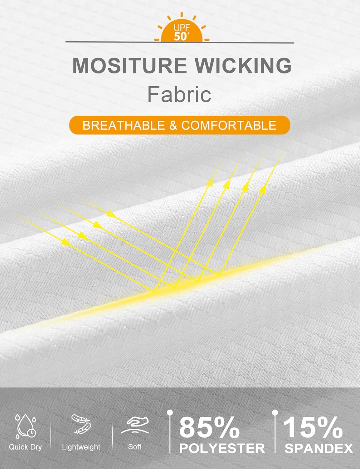 MAGCOMSEN Women's UPF 50+ Lightweight Zip Up Jackets Cropped Athletic Workout UV Protection Sun Shirt Running - Image 4