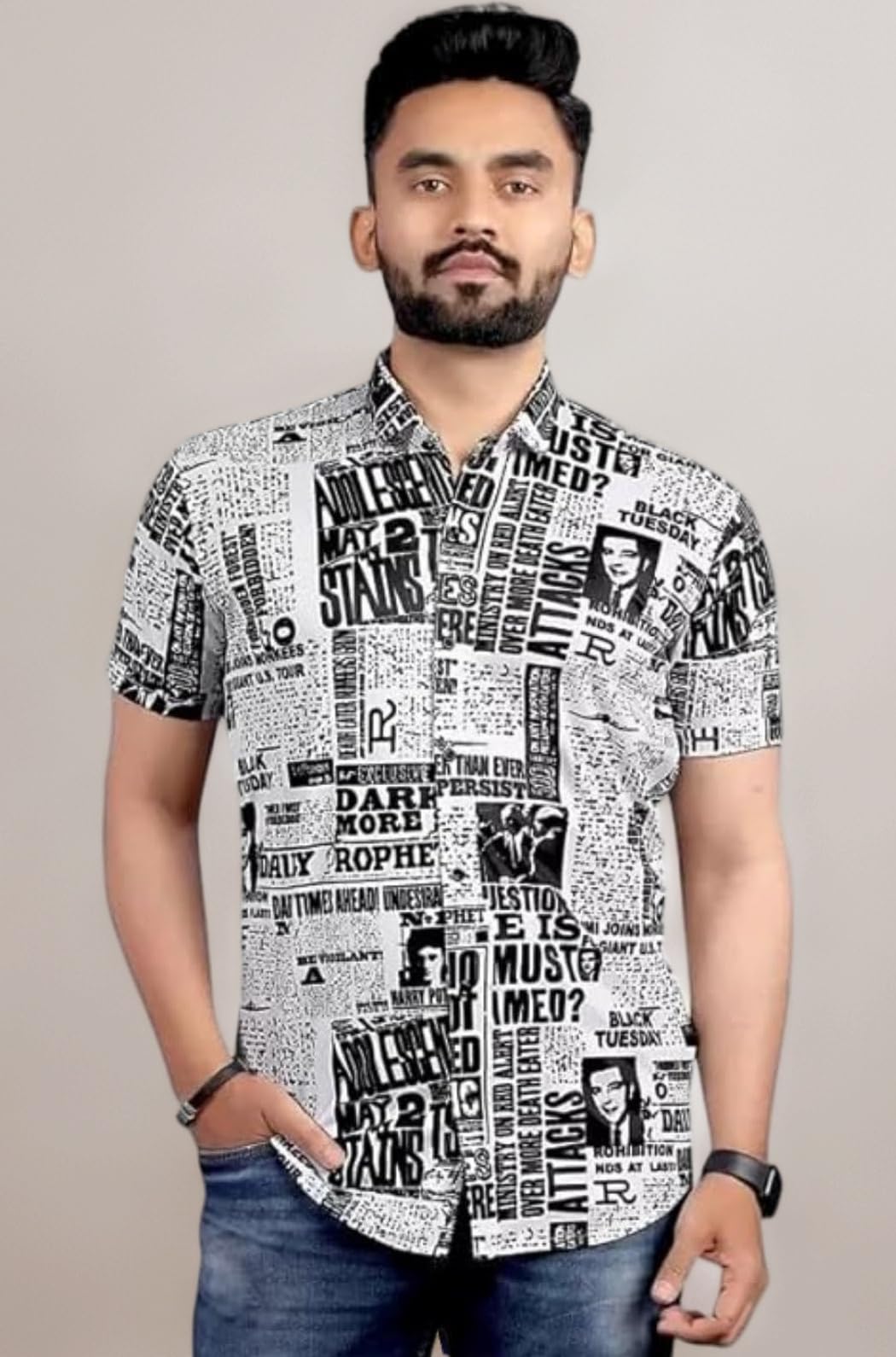Men Button Down Shirt