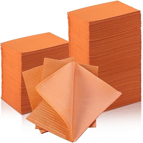 Newwiee 750 baberos dentales desechables a granel, impermeables, hojas de tatuaje, para pacientes para pestañas y uñas, bandeja de arte de uñas,