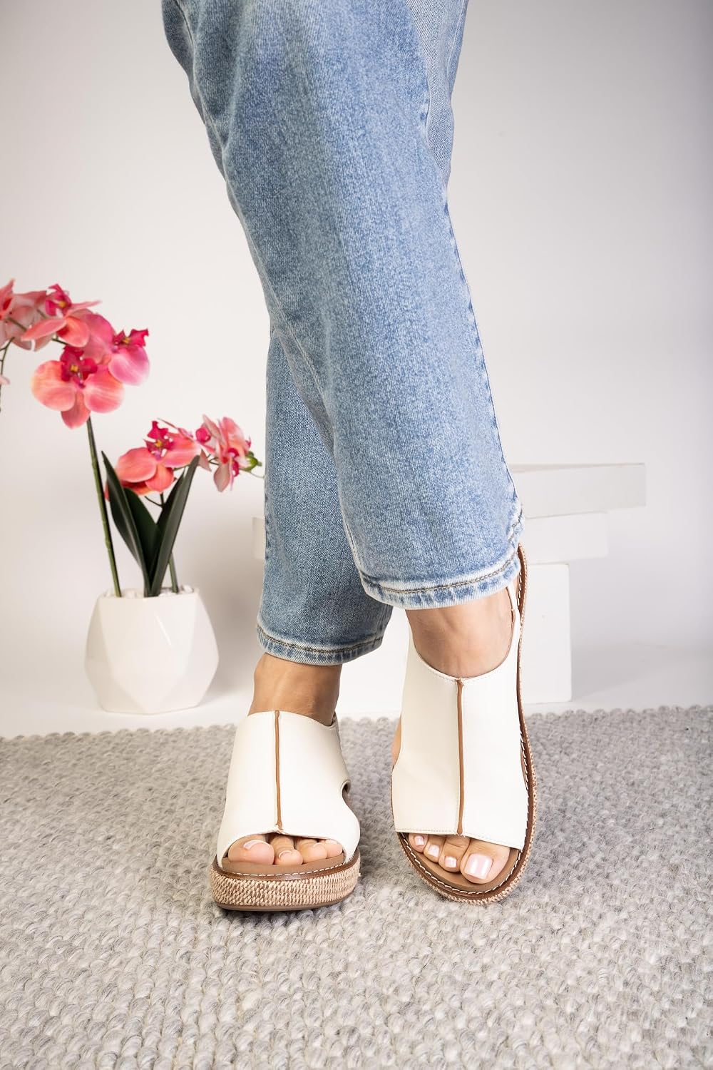 Corkys Footwear Volta Wedge - Chic Elegance Meets All-Year Comfort with a 2-Inch Cork Heel and Marshmallow Insole for Stylish Everyday Wear and All-Day Comfort