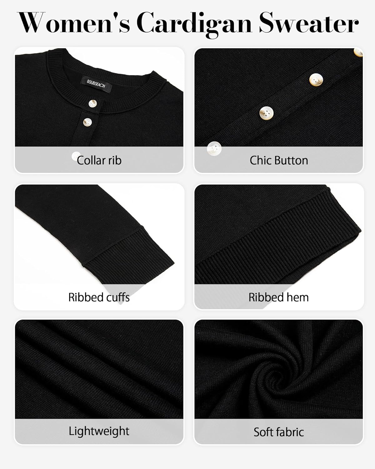 Bsubseach Striped Cropped Cardigan Sweater for Women Lightweight Jacket Trendy Fall Outfits Spring Clothes Sweatshirts - Image 5