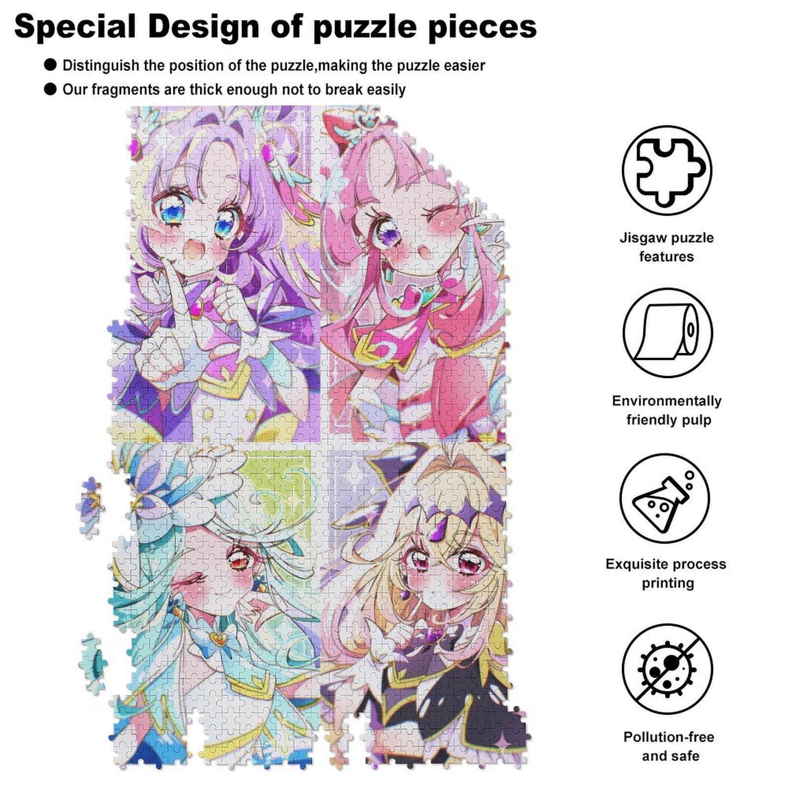 Amazon.co.jp: 名探偵プリキュア! 木製ジグソーパズル 500ピース 完成