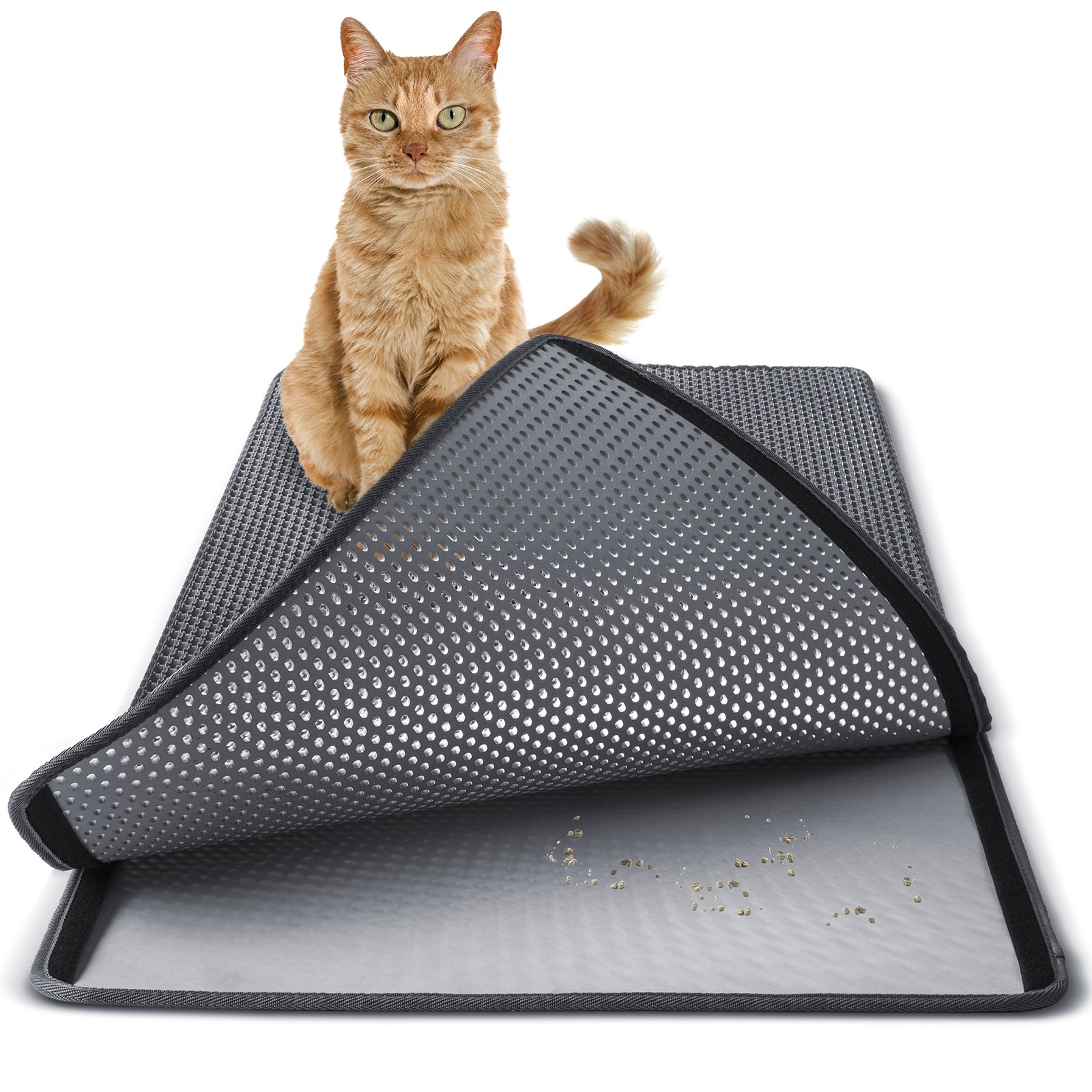 pet champion 2 layer sifting cat litter mat