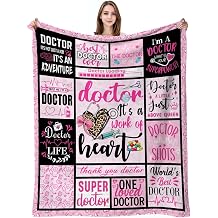 Doctor Gifts for Women,Doctor Gifts,Gifts for Doctors,Doctor Appreciation Gifts,Best Gifts for Doctors Blanket 50"X60"