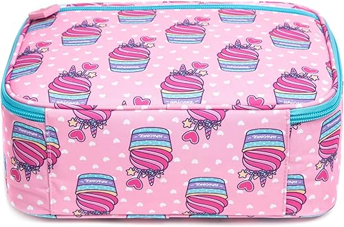 Miniatura 6 de Bolsas de almuerzo aisladas para niñas, bolsas de almacenamiento de alimentos sin BPA, bolsa de almacenamiento de alimentos para la escuela, picnic,