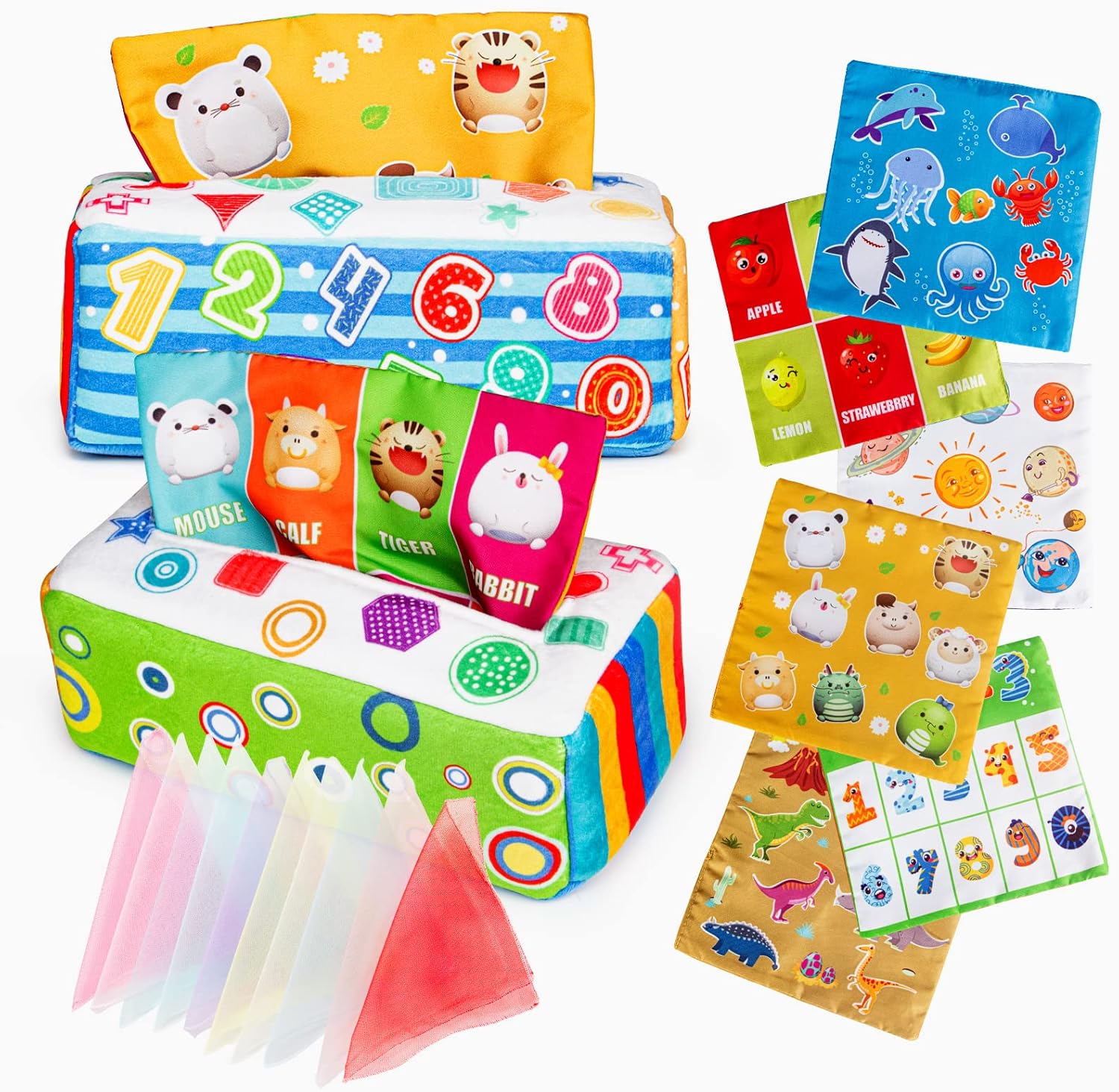 tayoo! Baby Tissue Box, Montessori Toys 12 Months, Ethiopia Ubuy