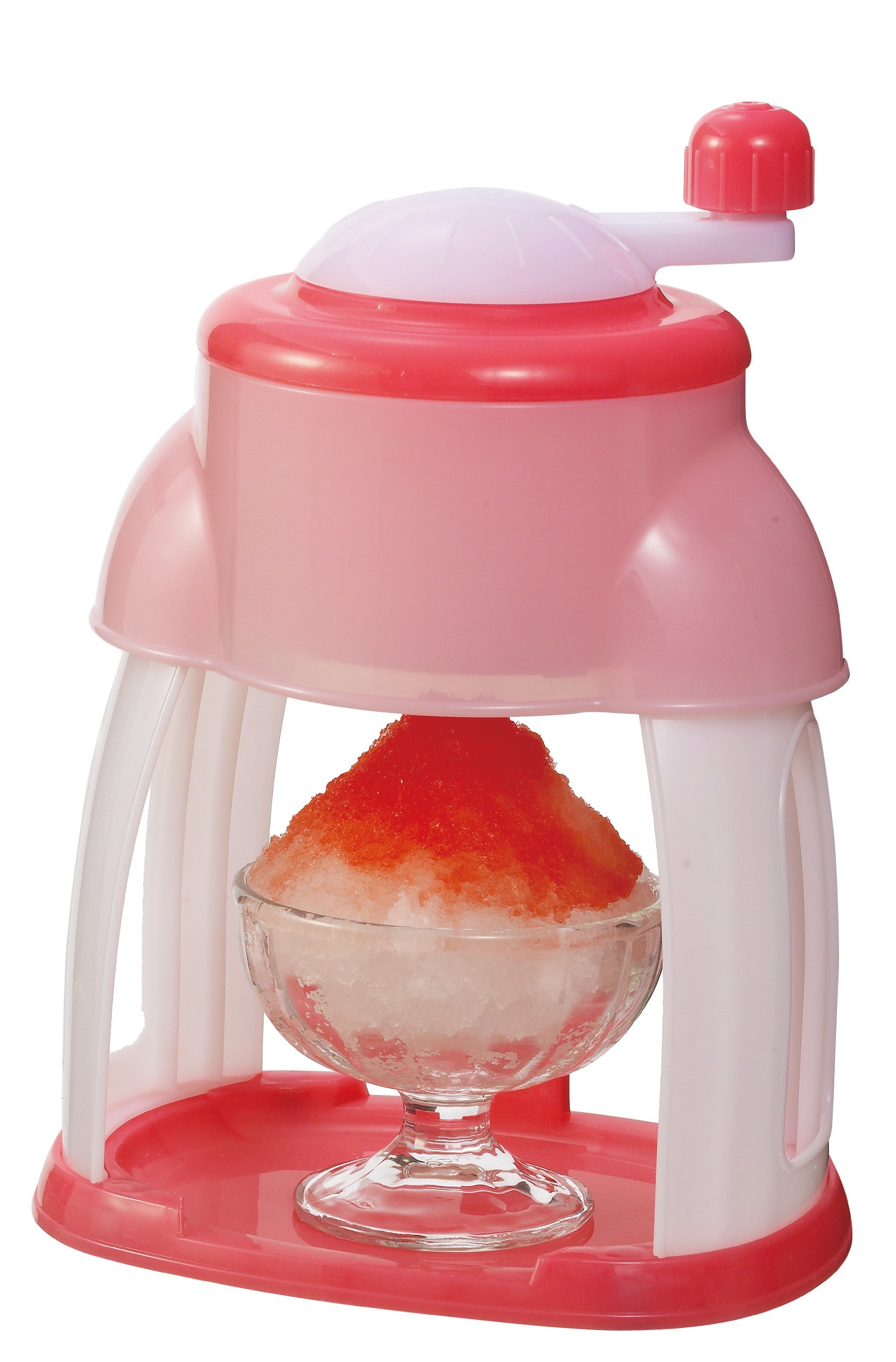Amazon｜手動氷かき器 ピンク IS-T-1278P｜手動かき氷器 オンライン通販