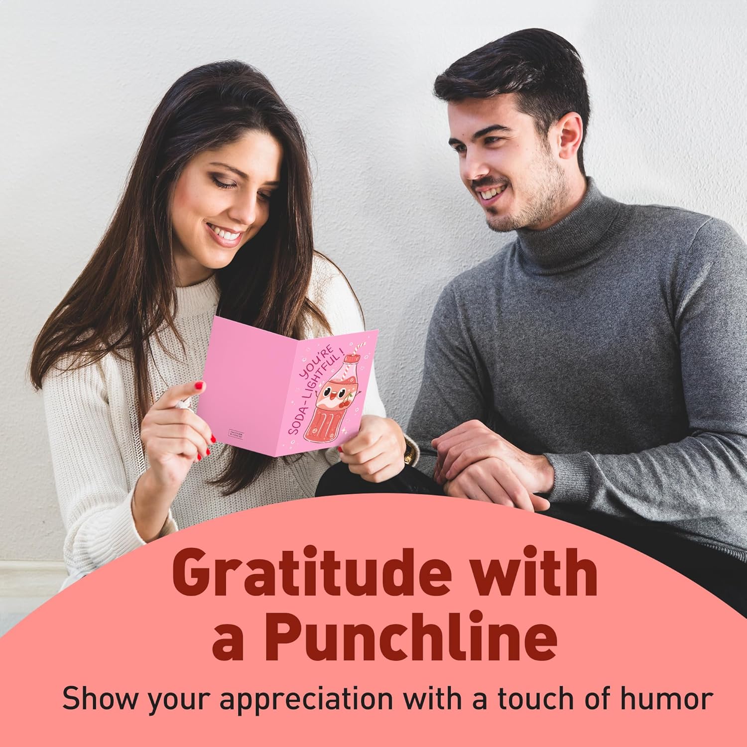 S&O Assorted Funny Thank You Cards with Envelopes - Cute Thank You Cards for Teachers, Office Coworker, Employee & Staff Appreciation - Appreciation Card for Kids, Students & Friends, 4x5.5” - Image 2