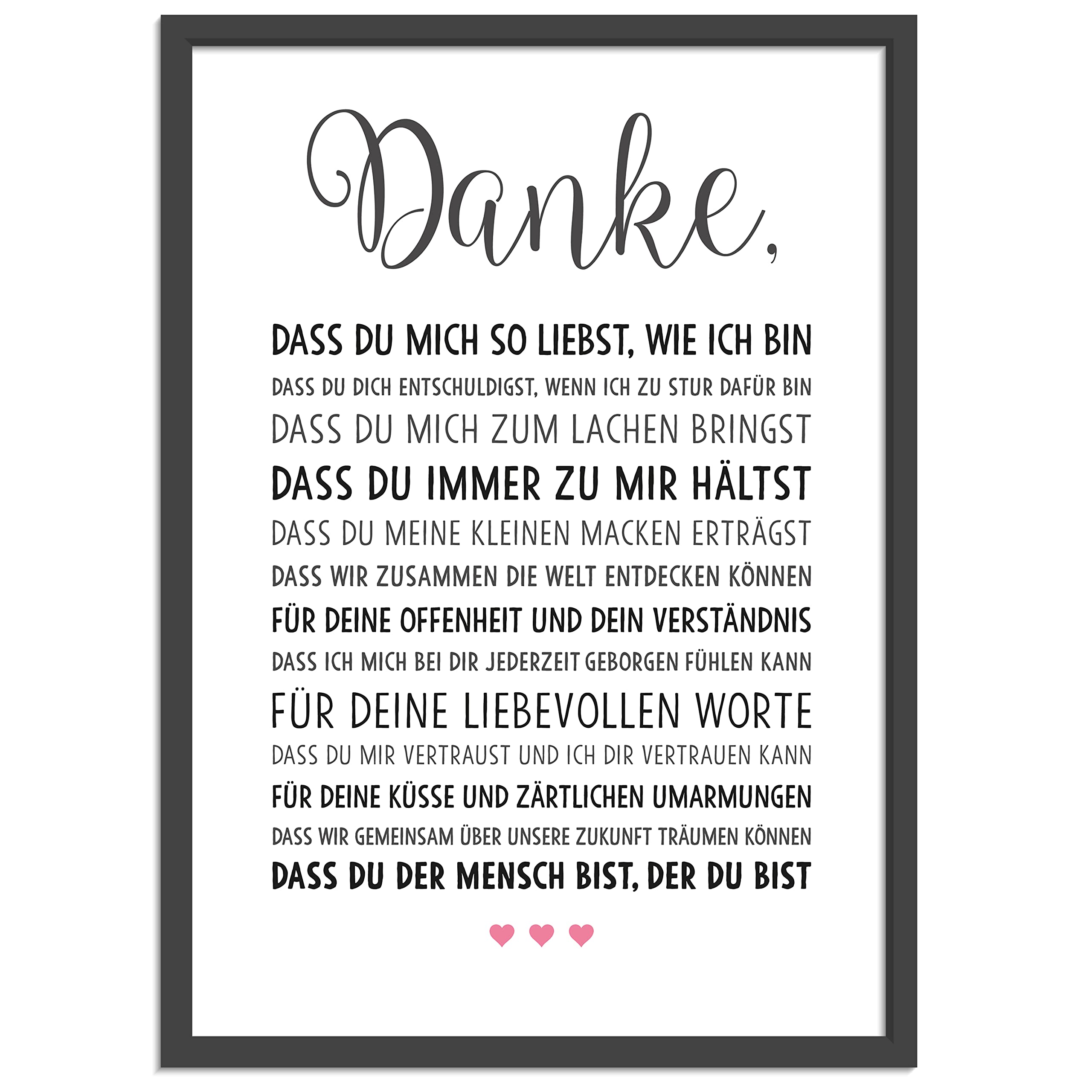 Geschenk für Frauen und Männer - Partner und Pärchen zum Hochzeitstag Valentinstag Jahrestag-Geschenk für Sie und Ihn