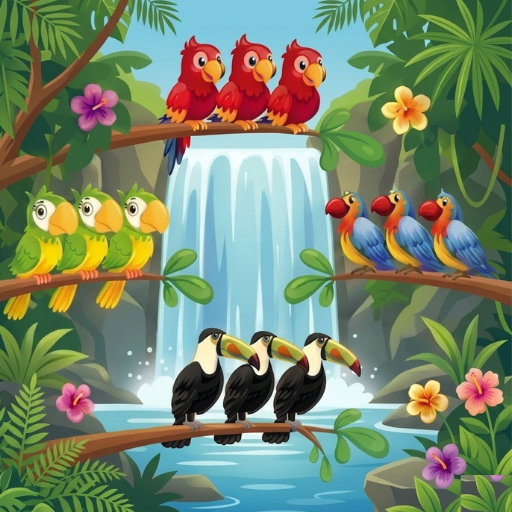 Bird Sortpuz Brain & Puzzle Games - Fun And Relaxing Birds