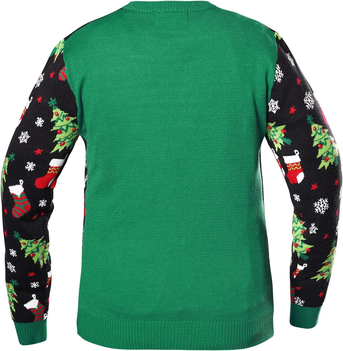 Women`s Ugly Christmas Sweater Cardigan Unisex Men Funny Novelty Xmas Pullover for Party 21020-MA M - Image 3