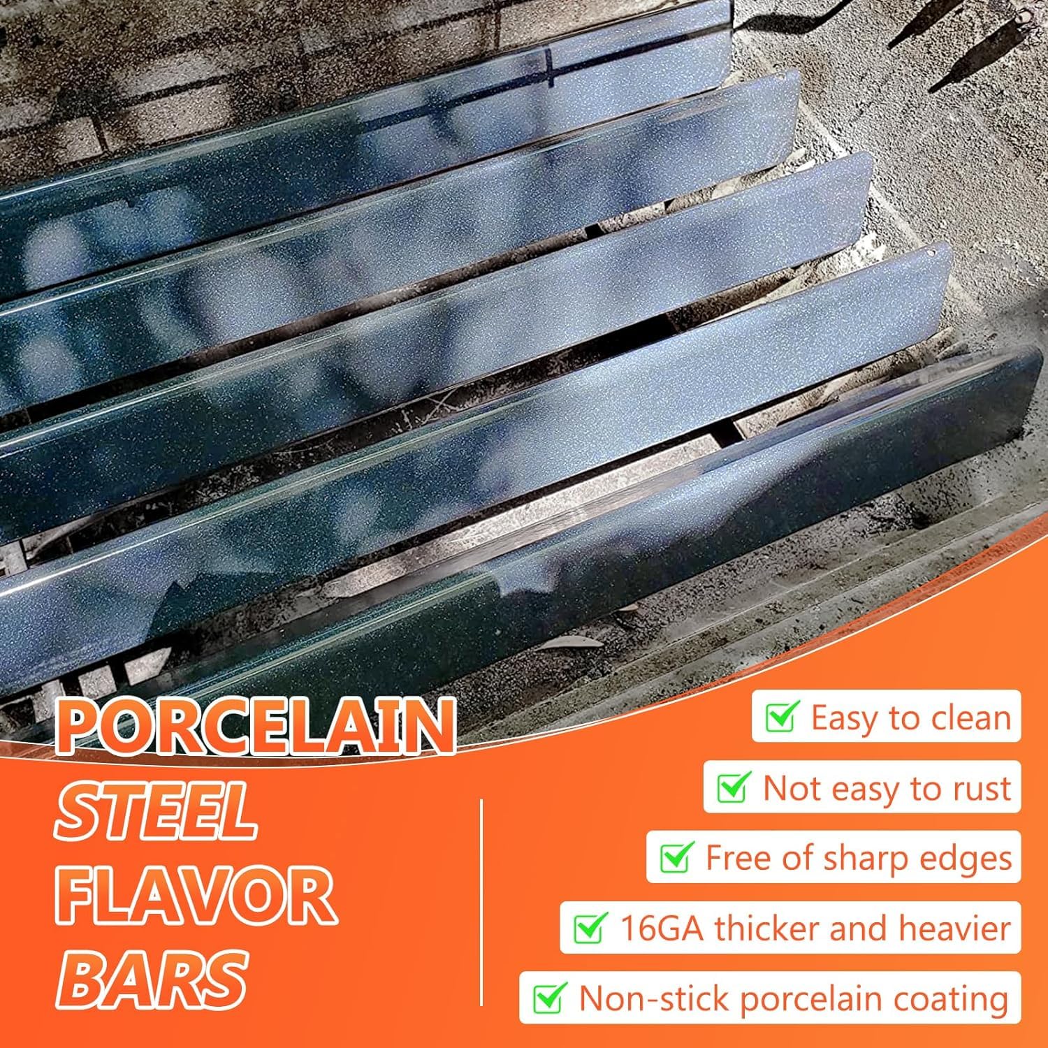 QuliMetal Barras Aromatizantes de 24.5 Pulgadas y Quemador de Parrilla SUS304 de 34.5 Pulgadas para Weber Genesis 300, E310 E320 S310 S320 EP/CEP 310 y 320 Reemplaza a Weber 7540 67722 67820