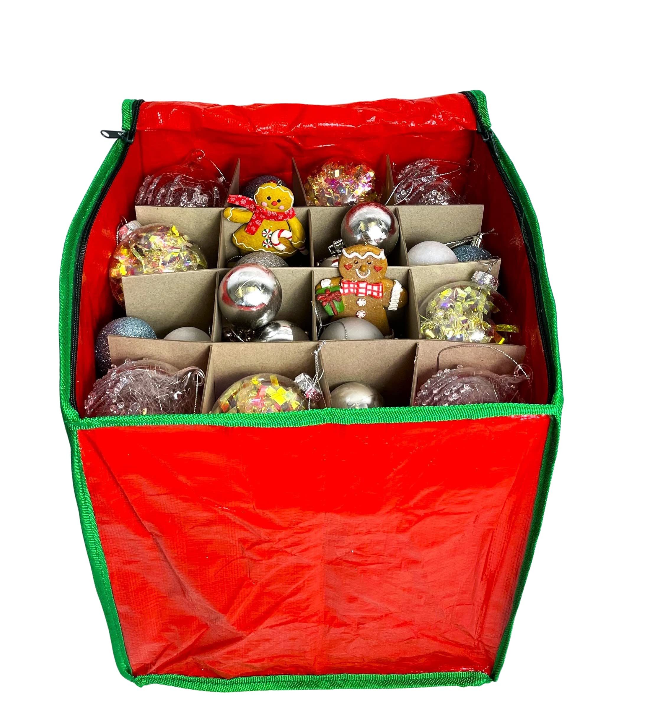 Modo Red Christmas Tree And Decoration Storage Bags (Bauble Storage Bag)