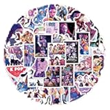 55PCS Pop Demon Hunters Sticker Sheets – Korean Idol Movie, 3D Anime, Huntrx, Saja Boys, Jinwoo, Rumi, Tiger, Zoeystery, Miromabby – Waterproof for Bottle, Phone, Party Decor, Scrapbook