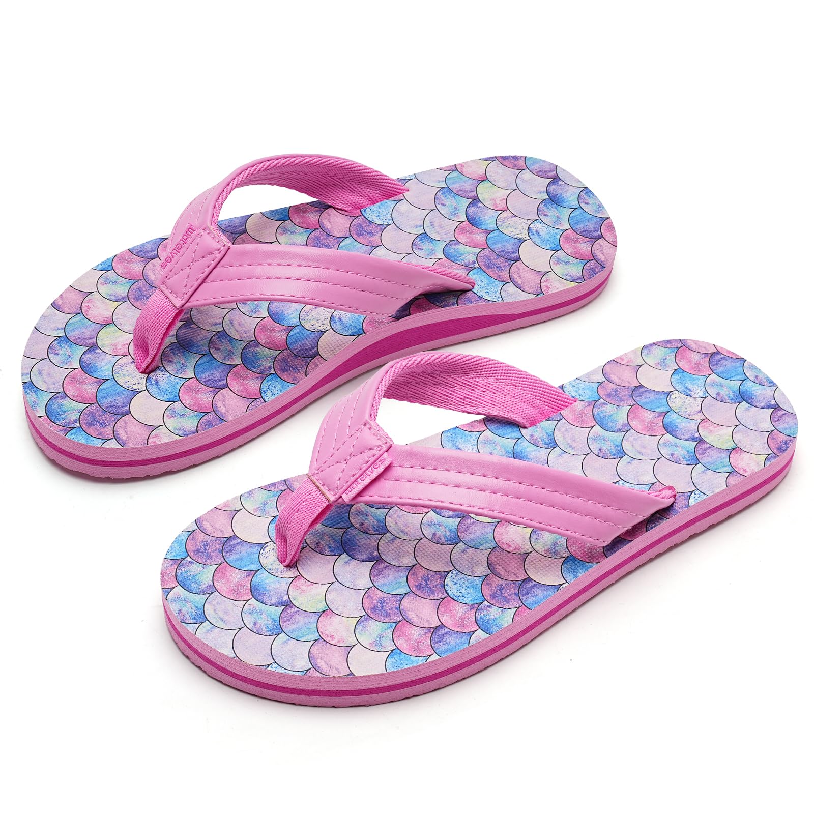 WateLves Flip Flops Kinder Zehentrenner Mädchen Jungen Badelatschen Sommer Strand und Pool Rutschfeste Zehensandalen