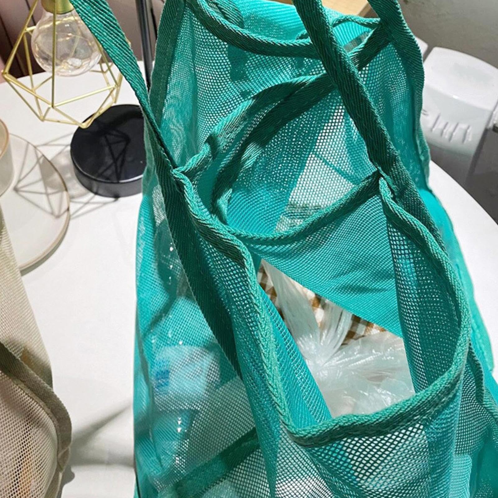 Bolsa de Playa Ligera Plegable - Malla Transpirable para Natación y Viajes