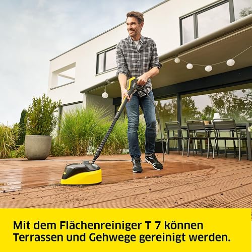 Kärcher K 7 Premium Smart Control Flex Home Pressure Washer (180 Bar, 600 l/h, 60 m²/h, 17.7 kg), Gun, High Pressure Hose, Vario Power Lance, Rotabuse - 7