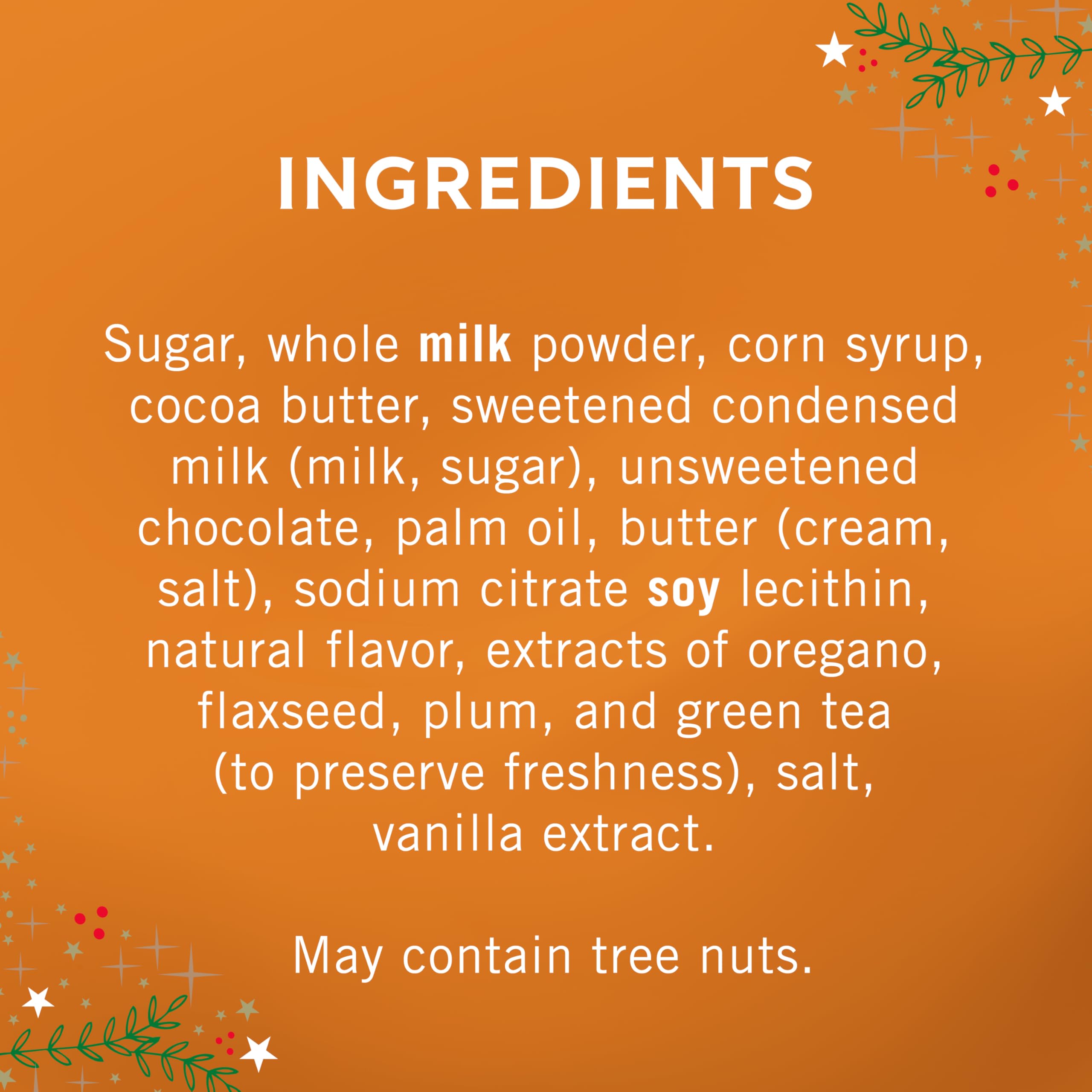 GHIRARDELLI Holiday Milk Chocolate Caramel SQUARES, 9 oz Bag Premium Individually Wrapped Holiday Chocolate Candy