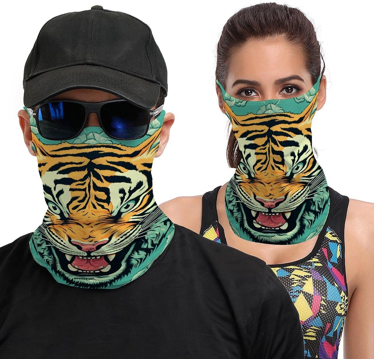 Multipurpose Neck Gaiter Cute Owl Baby Balaclava Face Mask Scarf Headwear Breathable Face Cover