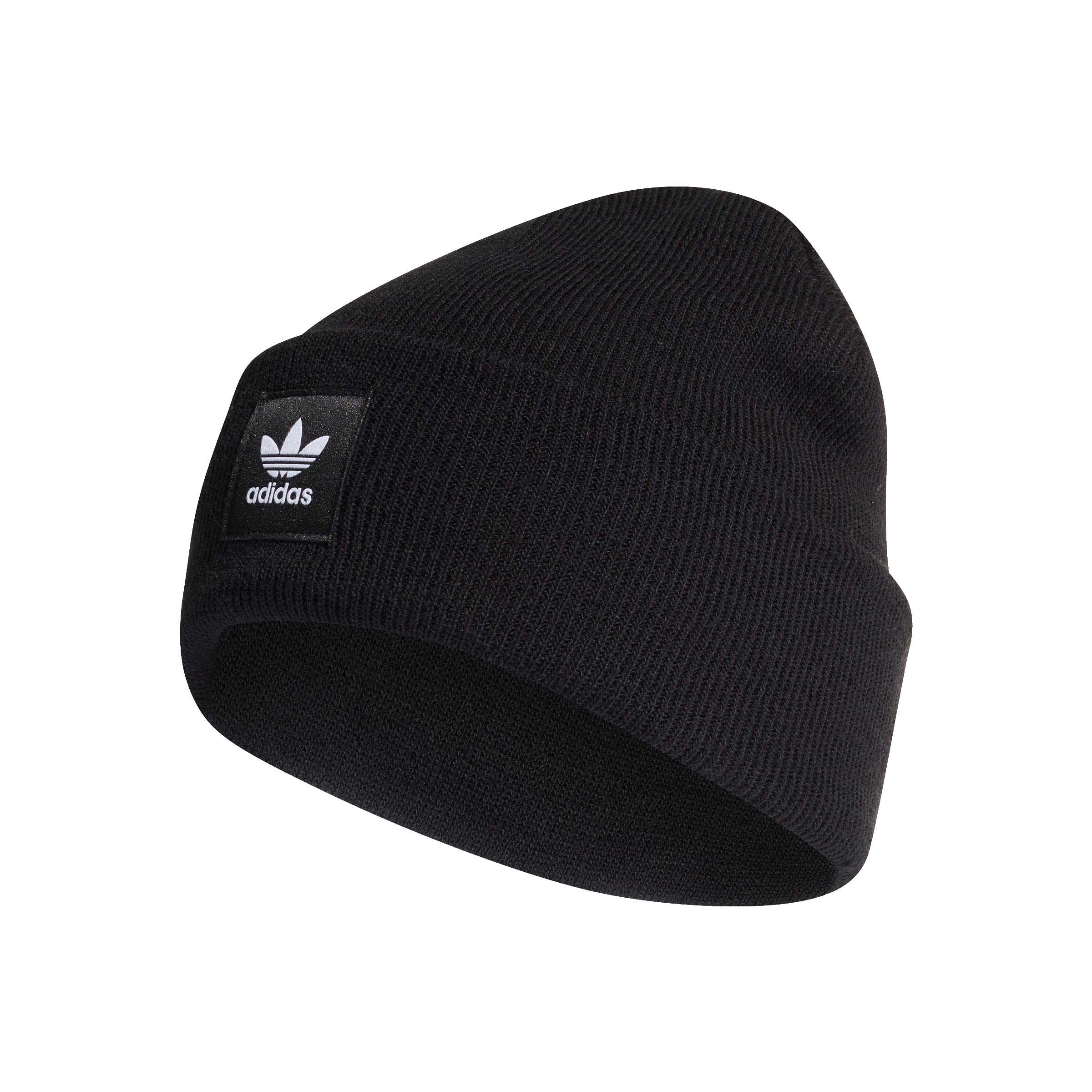 Adidas Unisex Schwarz Cuff Beanie Winter Hat, Black, One Size